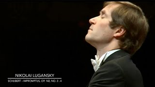 Lugansky  Schubert Impromptus Op 142 No 3 amp No 4 [upl. by Roselani]