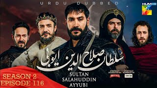 Sultan Salahuddin Ayyubi Episode 116 Season 2 Urdu Dubbed 22 January 2025 [upl. by Ainedrag601]