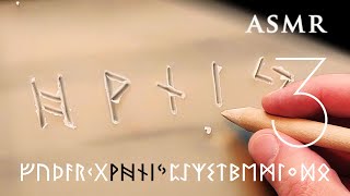 ASMR Runic Alphabet Ramble W H N I A [upl. by Hollingsworth373]