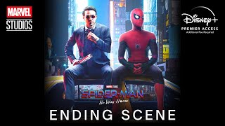 SPIDERMAN NO WAY HOME 2021 Ending Scene  Marvel Studios [upl. by Ardnikat581]