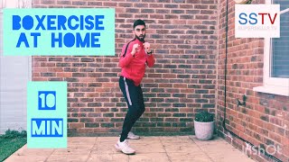 10 Minute Boxercise Workout You Can Do At Home ▶️ SSTV SPORTS COACHING [upl. by Ellives]