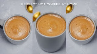 How To Make Hot Coffee Perfect Frothy Coffee At Home [upl. by Gairc169]