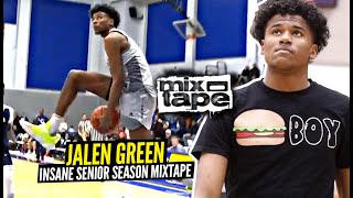 Jalen Green Is The 1 Player in America OFFICIAL SENIOR SEASON MIXTAPE [upl. by Yelrebmyk]