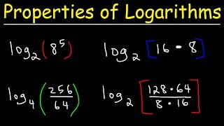 Properties of Logarithms [upl. by Carol-Jean]