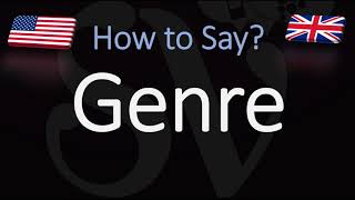 How to Pronounce Genre CORRECTLY [upl. by Petulah]