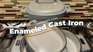 Enameled Cast Iron  Pampered Chef [upl. by Adrianna212]