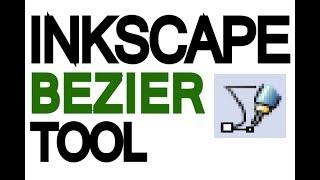 Inkscape Tutorial  Bezier tool [upl. by Holly-Anne]