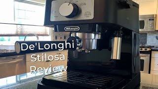 DeLonghi Stilosa Espresso and Cappuccino Maker Review [upl. by Lyrrehs]