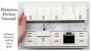 Miniature Kitchen Tutorial [upl. by Fraze]