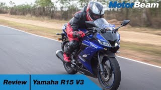 Yamaha R15 V3 Review  Still The Best  MotorBeam [upl. by Bobby]