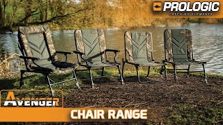 Prologic Avenger Chair Range  Carp Fishing [upl. by Ardnajela20]