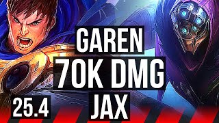 GAREN vs JAX TOP  2014 6k comeback 70k DMG 7 solo kills Legendary  EUW Grandmaster  254 [upl. by Michon]