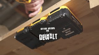 DeWALT battery holders [upl. by Morris625]