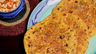 Missi Roti Recipe  Punjabi Style Roti Recipe – Indian Flatbread  Ruchis Kitchen [upl. by Sylado]