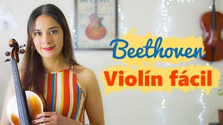 Canciones Fáciles Para Violín 2  Himno A La Alegría [upl. by Aicia691]