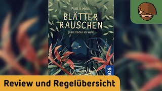 Blätterrauschen – Brettspiel – Review und Regelübersicht [upl. by Ayalahs103]