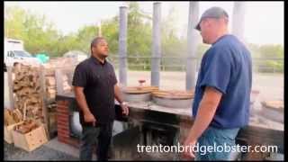 Roger Mooking visits Trenton Bridge Lobster Pound [upl. by Ahsirtal707]