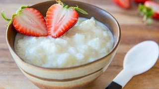 EASY RICE PUDDING  The easiest recipe [upl. by Acilejna177]