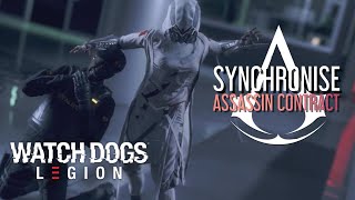 quotSynchronisequot  Assassin Contract Side Mission 1  Watch Dogs Legion x Assassins Creed [upl. by Nide308]