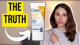 The TRUTH ABOUT MINERAL SUNSCREEN 🤔 Dermatologist DrDrayzday [upl. by Ysle]