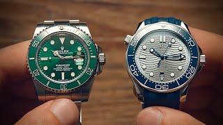 Why the Omega Seamaster Is Better Than the Rolex Submariner  Watchfinder amp Co [upl. by Ramso8]