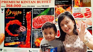 Makan All You Can Eat Kintan Buffet Sampai Kenyang  Harga Paket Kintan Buffet 2021 [upl. by Guise]