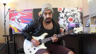 How to play ‘Powerslave’ by Iron Maiden Guitar Solo Lesson wtabs [upl. by Vizzone58]