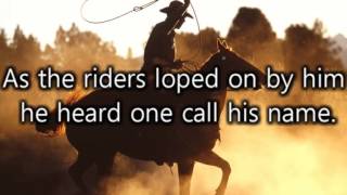 Johnny Cash  Ghost Riders in the sky Lyrics [upl. by Benoit364]