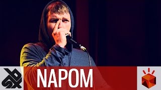 NaPoM  Grand Beatbox SHOWCASE Battle 2016  Elimination [upl. by Wardlaw143]