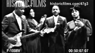 THE STAPLE SINGERS featuring POPS STAPLES quotGREAT DAYquot 1963 [upl. by Florentia]