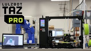 LulzBot TAZ Pro Overview  Features Explained [upl. by Notled]