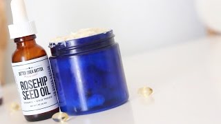 DIY AntiAging Cream with Rosehip Seed Oil amp Shea Butter [upl. by Earissed]