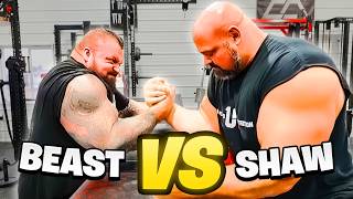 Eddie Hall vs Brian Shaw  Training ft Neil Pickup [upl. by Teirtza617]