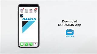 How to Setup GO DAIKIN WiFi Smart Control [upl. by Grayce916]