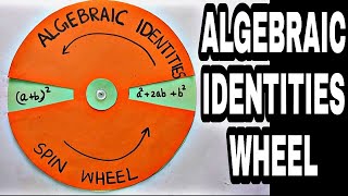 Algebraic Identities Working Model  Maths Working Model Math Project Model  Math TLM  Math model [upl. by East452]