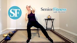 Senior Fitness  Seated Boxing Exercises For Beginners [upl. by Dorree]