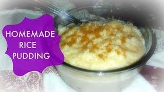 My Grandma Marys Rice Pudding quotFAMILY RECIPEquot [upl. by Nytsirk]