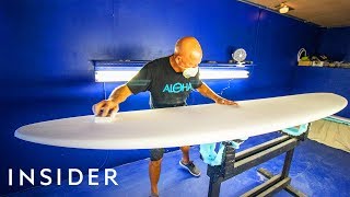 How Surfboards Are Made  The Making Of [upl. by Eimaraj]