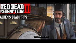 Aldens Stagecoach Tips Discouraged Men Coach Robberies Red Dead Redemption 2 [upl. by Lerej]