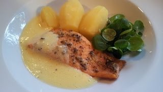 Lachs Rezept mit Zitronenpfeffer  Der Bio Koch 211 [upl. by Atauqal]