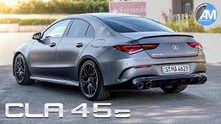 MercedesAMG CLA 45s 422hp  DRIVE amp SOUND [upl. by Nesline]