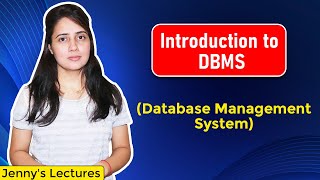 Lec 1 Introduction to DBMS  Database Management System [upl. by Zaslow]