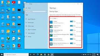 How To View And Enable or Disable All Startup Programs in Windows 10 [upl. by Aekerly]