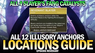 All Illusory Anchor Locations in Kells Fall Exotic Mission All 4 Catalysts Guide Destiny 2 [upl. by Hashim]