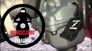 COMO ENCENDER LA MOTO EN FRIO  COMO USAR EL AHOGADOR DE LA MOTO  PARA QUE SIRVE  FT 125 [upl. by Itnahsa]