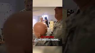 Military base active shooter scenario training‼️🤯 military army combat war [upl. by Hsital]