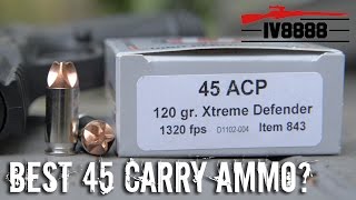 Underwood Ammo 45 ACP Xtreme Defender [upl. by Trawets941]