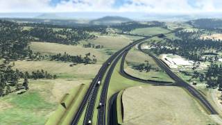 Toowoomba Bypass flyover [upl. by Brier]