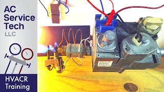 How to WIRE Light The Pilot amp POWER The Combination Gas Valve [upl. by Demeter]