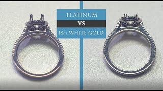 Platinum vs White Gold [upl. by Yanetruoc]